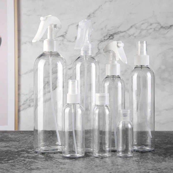 Series of pet bottles with trigger