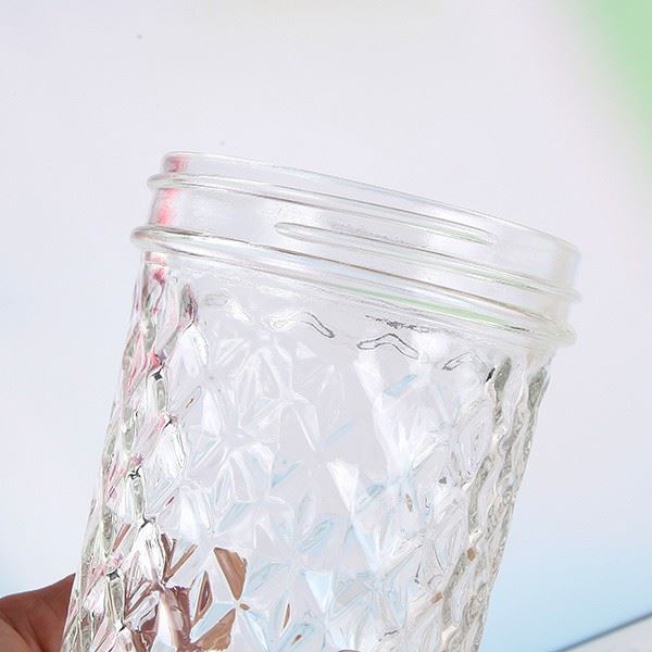 620ml Glass Jar Mason Jar Honey Jar With Metal Lid For Food Packing