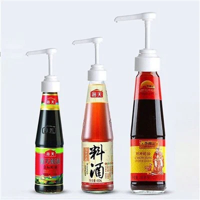 Flasche mit Pumpe für Sirup